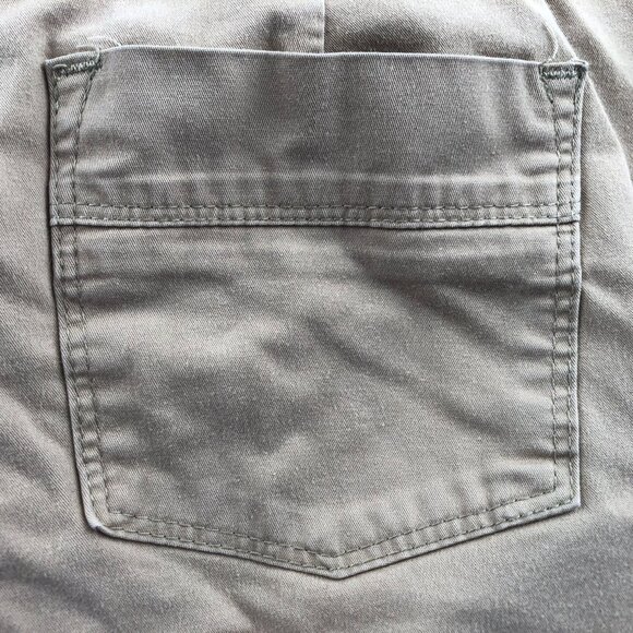 Riders By Lee Womens Capri Pants Size 16M Beige Cropped Casual Classic Stretch - Picture 12 of 14